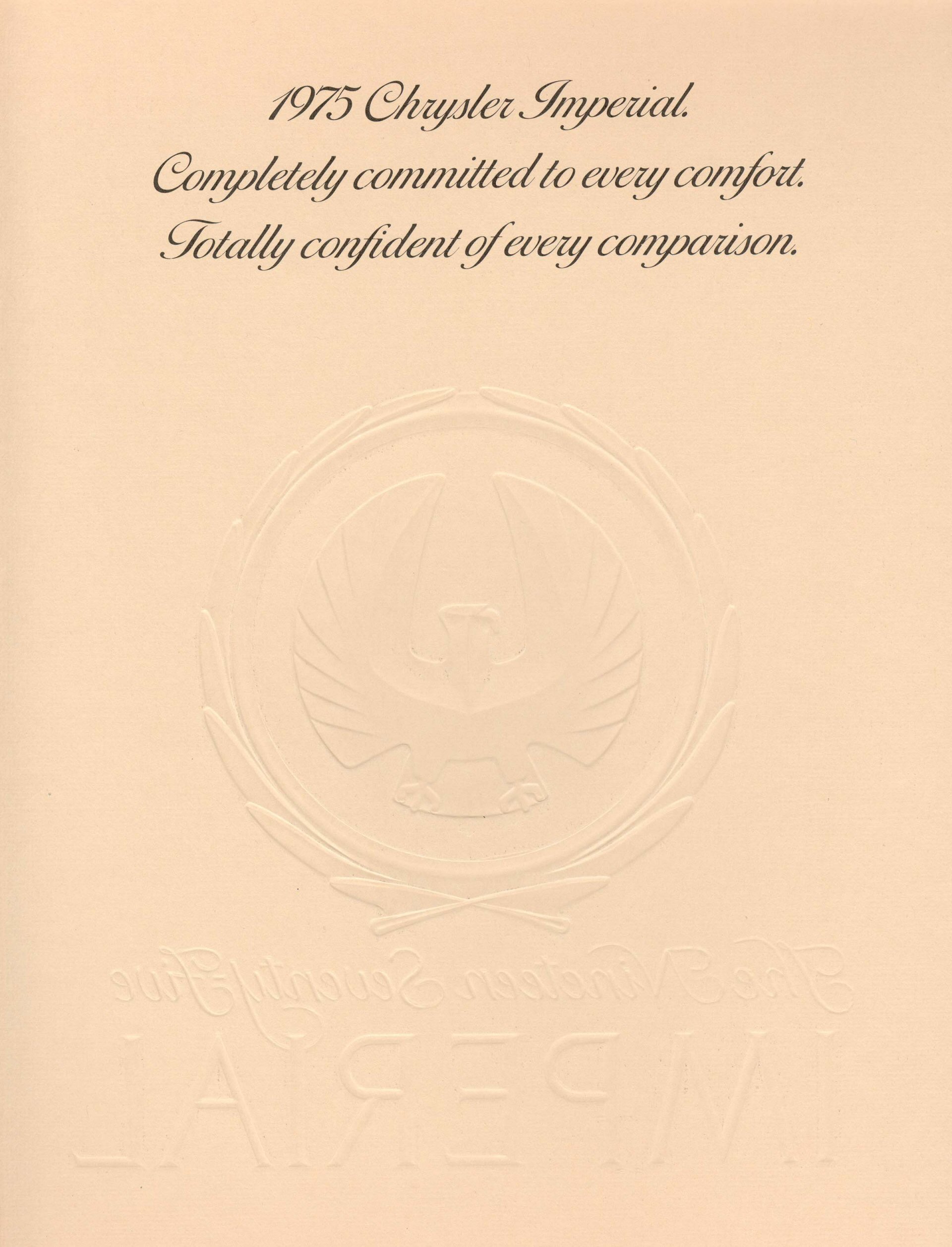 1975 Chrysler Imperial Brochure Page 5